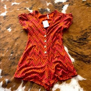Free people romper brand new✨